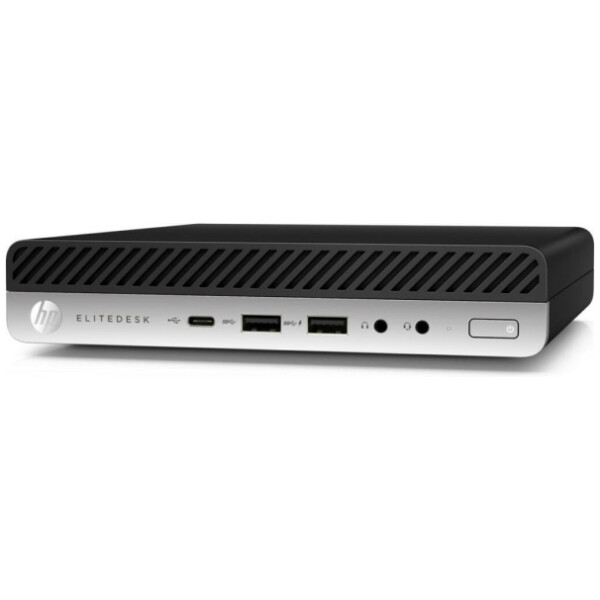 ⁦מחשב נייח זעיר HP EliteDesk 800 G4 Mini i7-8th 16GB 480GB SSD Windows 11 Pro⁩ – תמונה ⁦2⁩