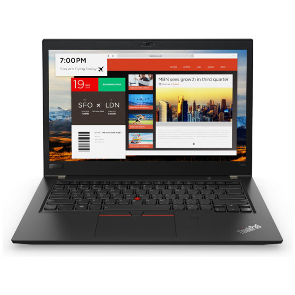 ⁦Lenovo ThinkPad T480s i5-8th 8GB 256GB SSD 14" Windows 11 Pro⁩ – תמונה ⁦4⁩